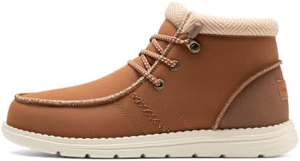 Bruno Marc Men's Slip-on Shoes Loafers Winter Boots