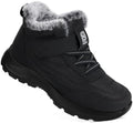 SHIBEVER Snow Boots Women Warm: Winter Fur Lined Ankle Booties