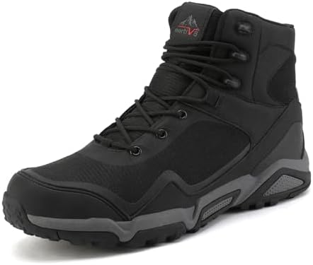 NORTIV 8 Men's Mid Top Waterproof Hiking Boots