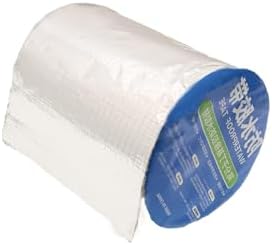 Butyl Tape Waterproof Tape, Aluminum Foil Duct Sealing Tape for RV Repair,Window,Silicone,Boat and Pipe Sealing,Glass & EDPM Rubber Roof Patching,Silver(5cm*5m/1.96"*16.4ft-1mm Thick)