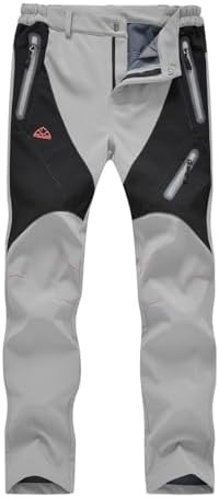 Rdruko Women's Snow Pants Waterproof Insulated Fleece Thermal Ski Hiking Snowboard Pants