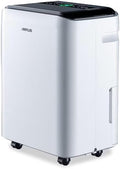 AIRPLUS 50 Pints Dehumidifiers for Home, 5500 Sq. Ft Dehumidifier for Basement with Drain Hose, Continuous Drainage, Intelligent Humidistat, Dehumidifier for bathroom, bedroom, Large Room