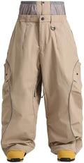 GSOU SNOW Mens Womens Baggy Ski Pants Snowboard Pants