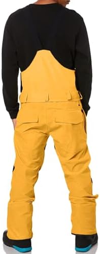 Men's Waterproof Insulated Snow Bib Overalls Ski Pants Snowboard