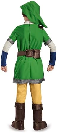 The Legend of Zelnda Link Deluxe Costume, Officially Licensed The Legend of Zelda Costume for Kids