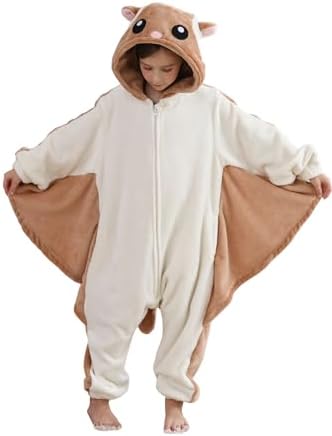 One Piece Pajamas Animal Kids Onesie, Animal Pajamas Halloween Cosplay Costume for Girls Boys