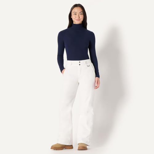 Amazon Essentials Women's Mid-Rise Water-Resistant Insulated Ski Pants