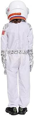 Spooktacular Creations Halloween Astronaut Costume for Kids, Unisex Astronaut Outfit, Toddler Pilot Jumpsuit for Themed Party