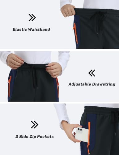 MoFiz Boys Snow Ski Pants Fleece Waterproof Winter Outdoor Hiking Pants