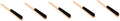BESTYASH 5pcs Bristle Coat Brush Wood Handle Multipurpose Cleaning Brush for Hats Coats and Clothes Gentle Yet Lint Compact for Home Travel Use for Hair and Lint Removal