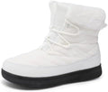 LeIsfIt Women's Winter Boots Faux Fur Lined Warm Ankle Booties