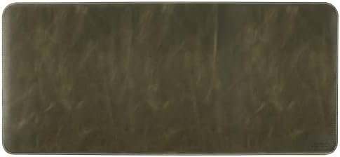 Londo Top Grain Leather Extended Mouse Pad – Large Desk Mat for Office & Gaming, Smooth Writing Surface, Non-Slip Base, Durable & Stylish Workspace Accessory