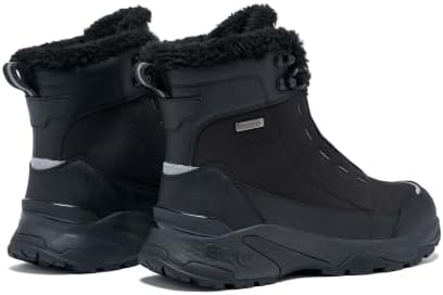 EQW Men's Snow Boots Waterproof Insulated Non-Slip Lightweight