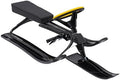 Kids Snow Sled Black, Outdoor Winter Sledding for Children Lightweight