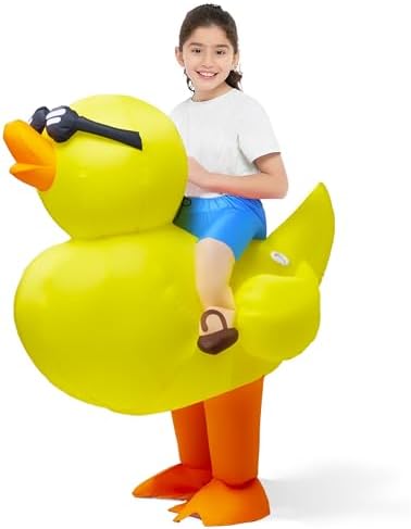 Spooktacular Creations Halloween Ride-On Duck Inflatable Costume Kids