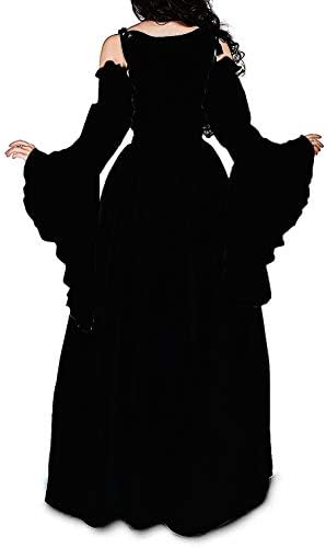 ABaoWedding Womens's Medieval Renaissance Costume Cosplay Over Dress