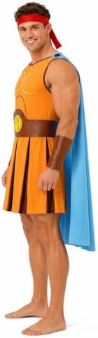 Roman Soldier Costume Men Roman Hero Gladiator Costume Halloween Cosplay For Adults