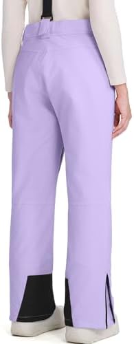 Womens Ski Pants Insulated Snow Pants Waterproof Winter Outdoor Hiking Pants Adjustable Waist Snowboard Pant