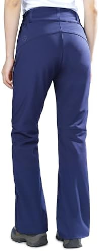 Outdoor Ventures Fleece Lined Waterproof Pants Women Ski Snow Hiking Warm