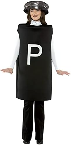 Rasta Imposta Salt and Pepper Couples Costume Party Condiment Funny Food Costumes, Mens and Womens, Adult One Size