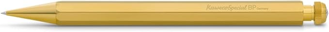 Kaweco PS-BPBR Ballpoint Pen, Oil-Based, Special Brass