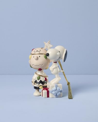 Lenox Peanuts Charlie Brown Christmas Tree Hanging Ornament