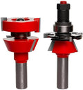 Freud Premier Adjustable Rail & Stile Bit - Ideal for Doors, Windows, Veneered Plywood, Hardwoods & Softwoods - 1-11/16" Diameter, 1/2" Shank - 99-762