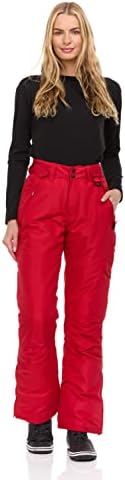 Women's Snow Ski Pants Water Resistant Softshell Insulated Flare for Snowboarding Hiking Winter Outdoor Pants