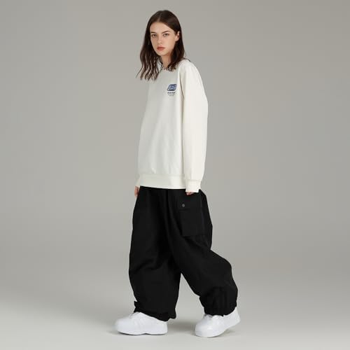 Mens Baggy Cargo Ski Pants Super Baggy Snowboard Snow Pant Women Insulated Loose Pant Sports Waterproof