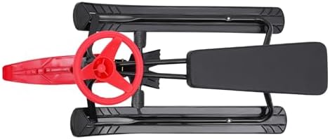 Snow Sled for Kids Steering Wheel Brakes 220lb Capacity 3-15 Years