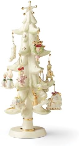 Lenox Dr. Seuss Grinch 12-Piece Christmas Ornament Tree Set