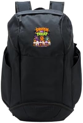 Squish or Treat Kawaii Dumpling Squishy Halloween Sport Backpack