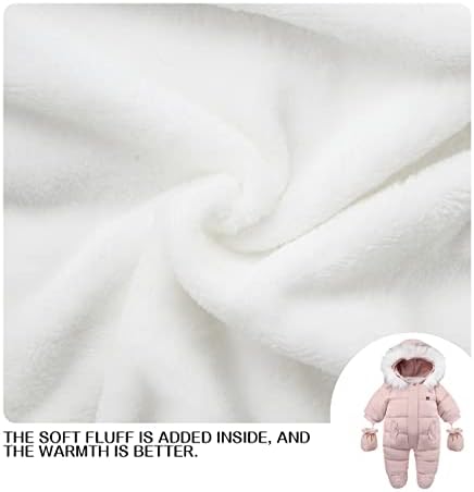 Baby Girls Winter Snowsuits Toddler Jackets For Boy Infant Jumpsuit