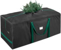 BALEINE 9 ft Christmas Tree Storage Bag, Heavy Duty 900D Oxford Fabric with Reinforced Handles and Dual Zippers Wide Opening, Extra Large Storage Container for Trees and Decorations (Black)