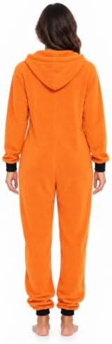 Just Love Women's Adult Onesie Skeleton Halloween Costume with Hood