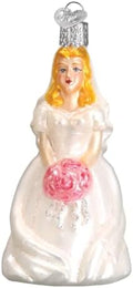 Old World Christmas Glass Blown Ornament Bride-Blonde (10227)