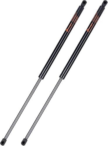 C16-20877 23 inch 37 lbs Gas Strut Shocks,23" Gas Spring Lift for RV Motorhome Side Bay Door Leer Camper Shell Pickup Truck Cap Topper Canopy Glass Door Hatch Back Window Bed Cover, 2 Pack