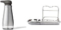 OXO Good Grips Stainless Steel Soap Dispenser & Stainless Steel-Sink Caddy