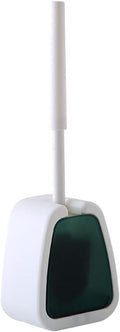 Toilet Cleaner Brush Toilet Brush and Holder, Toilet Bowl Cleaner Brush with Durable Scrubbing Bristles Toilet Brush Holder for Bathroom Brush for Bathroom(B) (A)