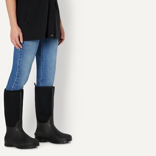 Amazon Essentials Men's Waterproof Neoprene Rubber Rain Boot