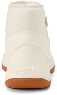 Kizik Juno 2 Low Slip On Snow Boots for Women: Durable Rubber Soles for Any Terrain, Faux Fur Lining for Warmth During Winter Daily Wear
