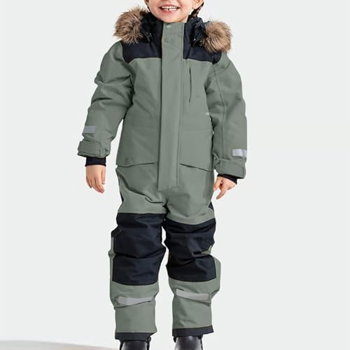 Snow Suit for Kids Boys Girls One Piece Winter Toddler Snowsuit