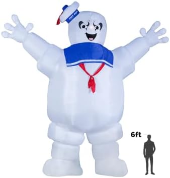 25FT Inflatable Ghostbusters Stay Puft Marshmallow Man Decoration Standard