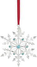 Lenox 2026 Snow Majesty Silverplate Ornament