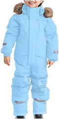 Snow Suit for Kids Boys Girls One Piece Winter Toddler Snowsuit