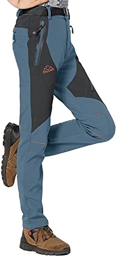 Rdruko Women's Snow Pants Waterproof Insulated Fleece Thermal Ski Hiking Snowboard Pants