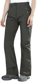 Outdoor Ventures Fleece Lined Waterproof Pants Women Ski Snow Hiking Warm
