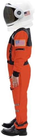 Spooktacular Creations Astronaut Costume with Helmet, Space Suit for Toddler, Kids Astronaut Halloween Costume for Cosplay