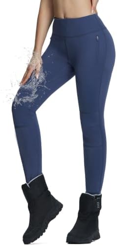 baleaf Women's Ski Pants Thicker Fleece Line Winter Snow Leggings