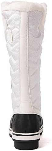 kingshow Globalwin Women’s Snow Boots – Mid-Calf-Length Winter Boots For Women with Faux Fur Lining, Insulated Cold Weather Protection, and Non-Slip Traction Sole